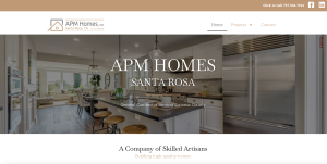 APM Homes home page